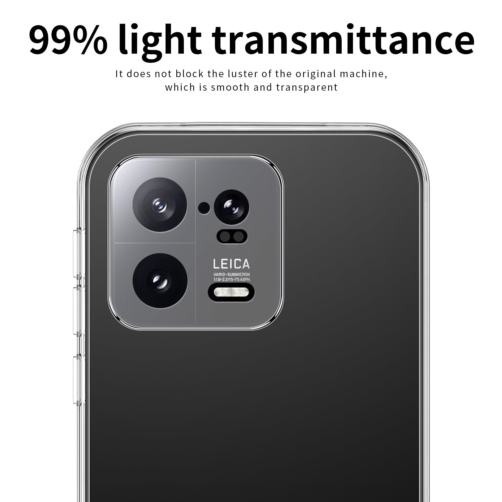 MOFI for Xiaomi 13 Pro 5G Protective Cell Phone Cover Crystal Clear Shockproof Soft TPU Case MOFI for Xiaomi 13 Pro 5G Protective Cell Phone Cover Crystal Clear Shockproof Soft TPU Case